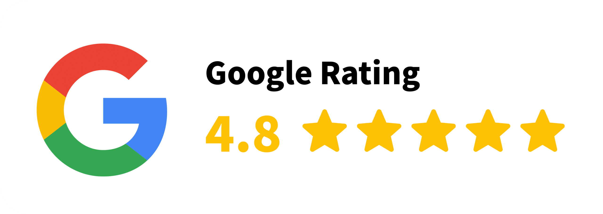 Google reviews badge